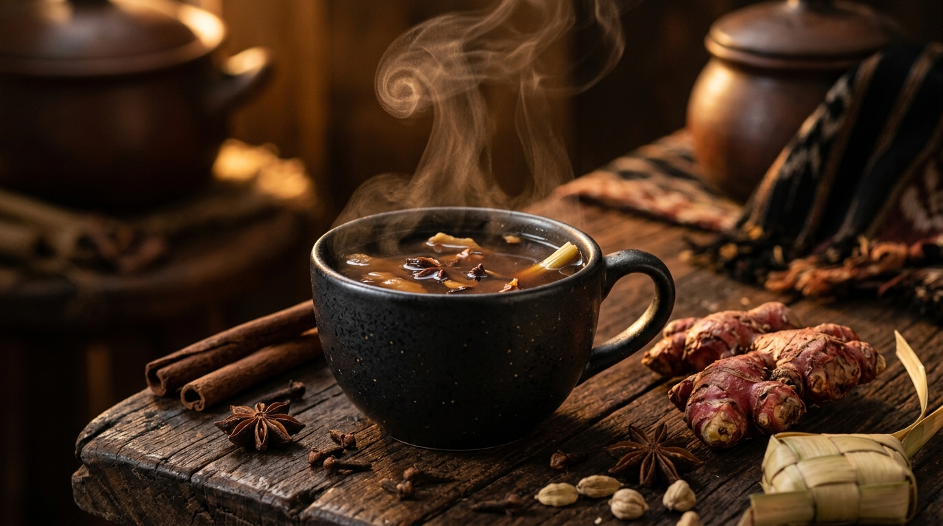 Secangkir Hangat Wedang Jahe Adnan Garut
